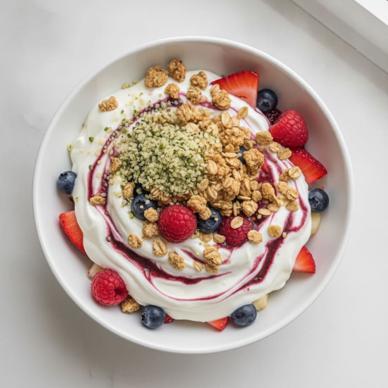 Protein Berry Yogurt Parfait