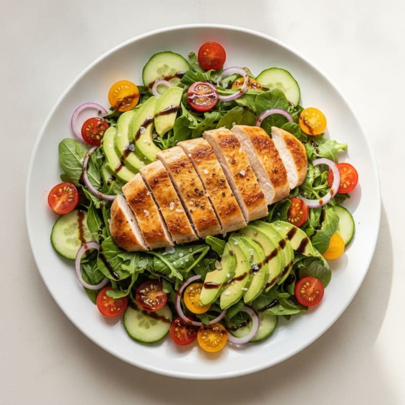Garden Fresh Salad with Vinaigrette
