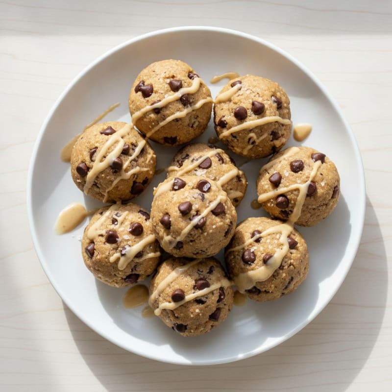 No-Bake Chocolate Chip Protein Bites