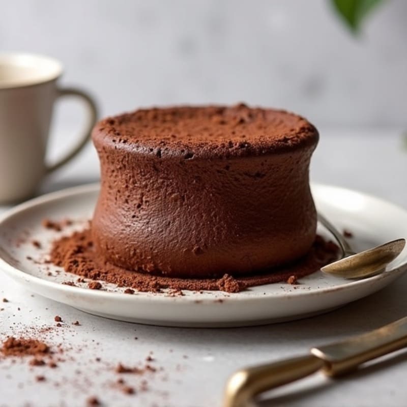 Dark Chocolate Protein Soufflé