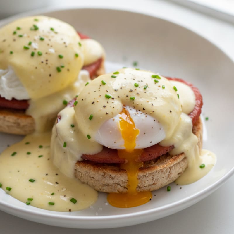 Classic Eggs Benedict with Hollandaise