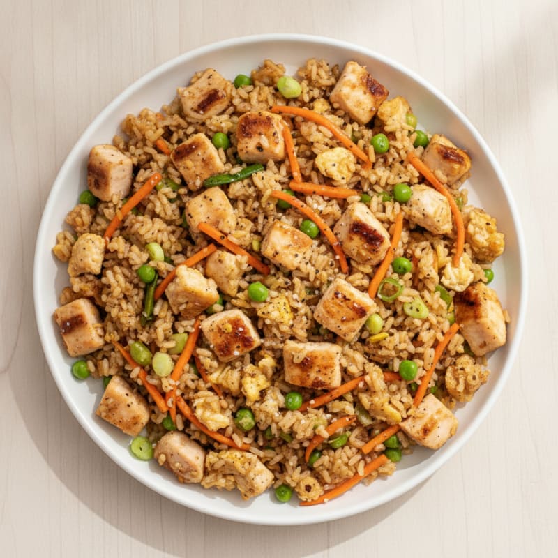 Chicken Fried Rice Skillet