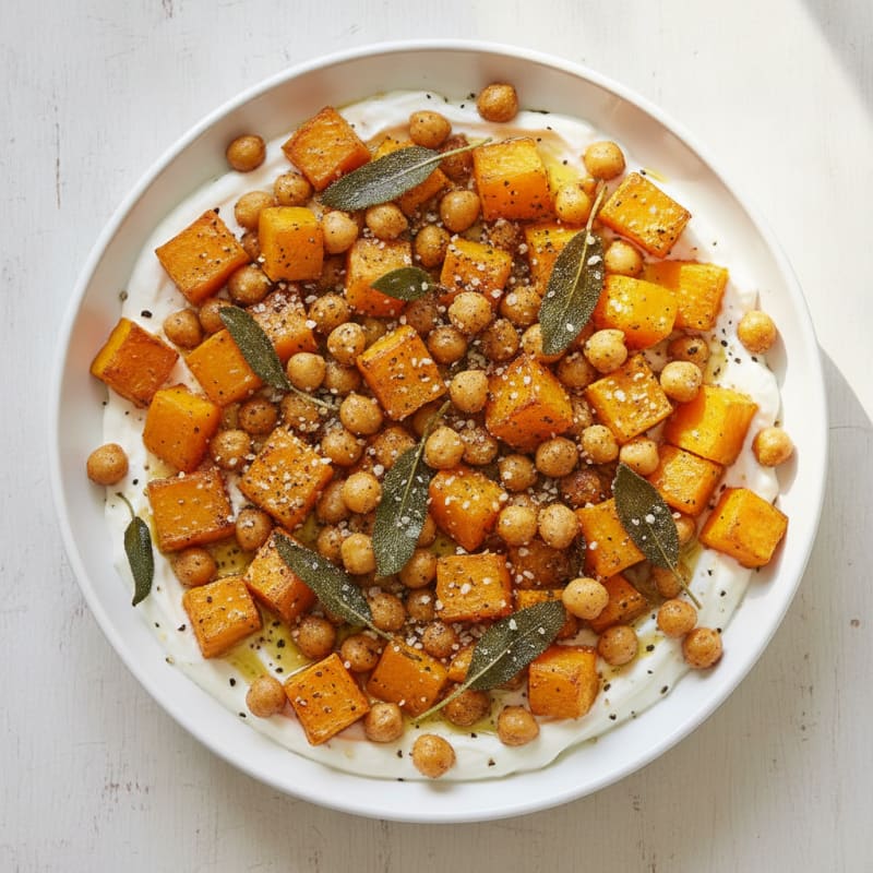 Roasted Butternut Squash with Sage