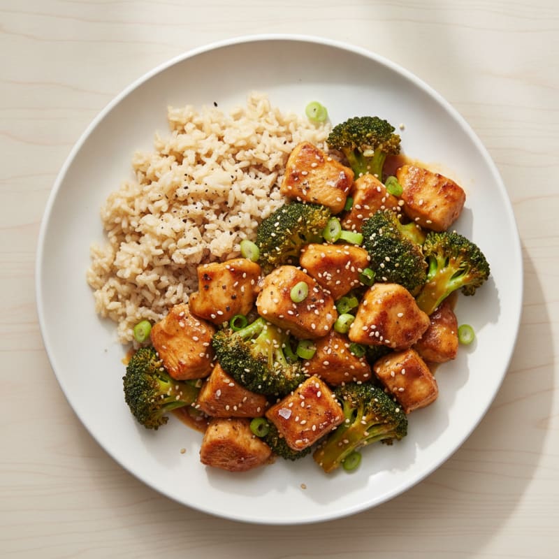 Teriyaki Chicken and Broccoli Stir-Fry