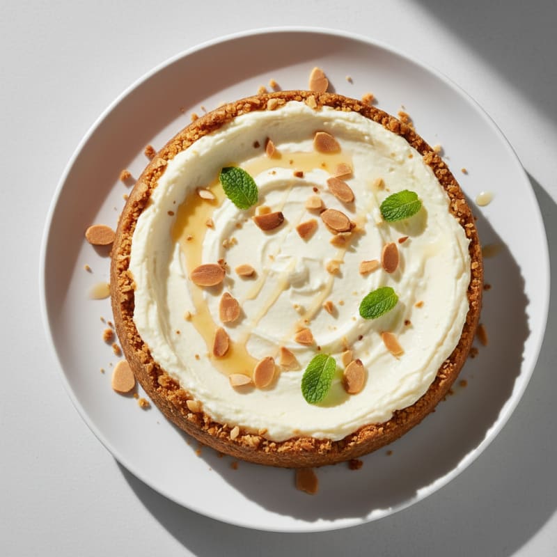 Creamy Greek Yogurt Protein Cheesecake