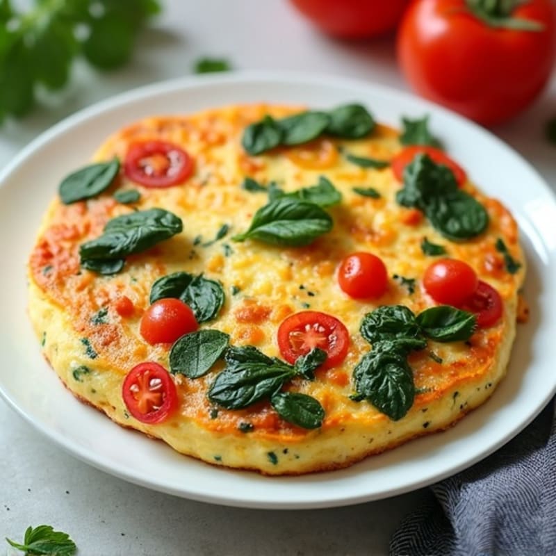 Protein-Packed Egg White Frittata with Turkey Sausage