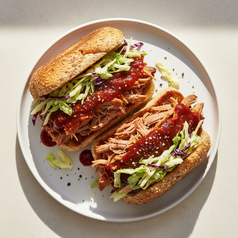 Smoky BBQ Pulled Pork Sandwiches