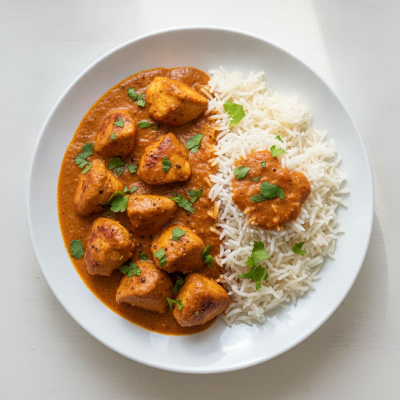 Chicken Tikka Masala with Basmati Rice