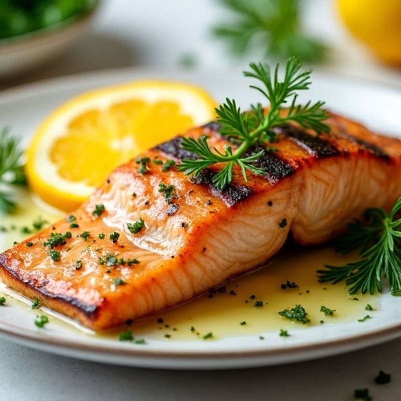 Citrus-Herb Grilled Salmon with Fresh Herbs