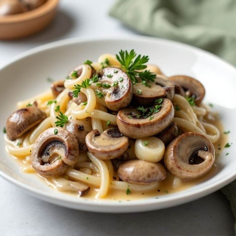 Creamy Greek Yogurt Beef Stroganoff with Mushrooms