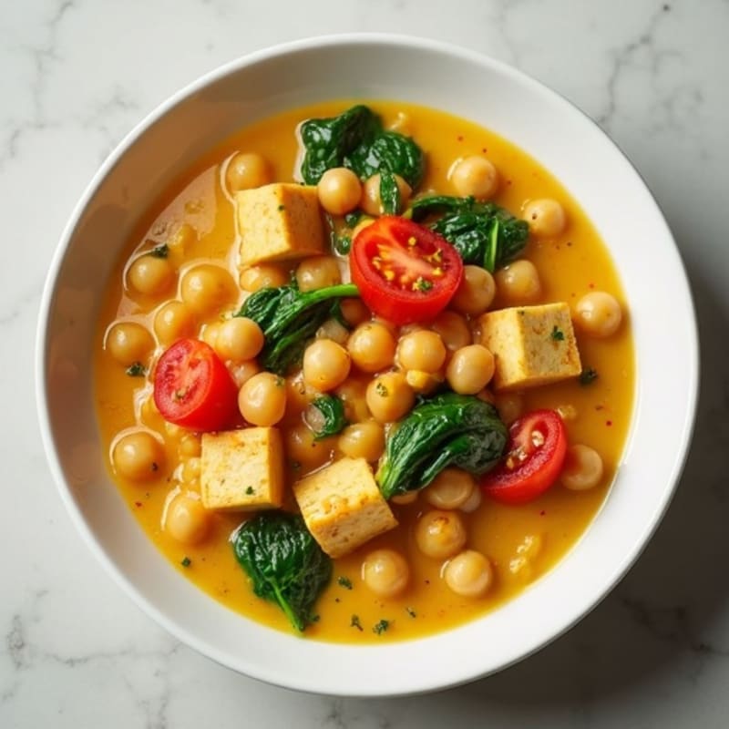 Creamy Coconut Curry Chickpea Stew