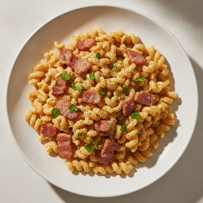 Classic Pasta Carbonara with Pancetta