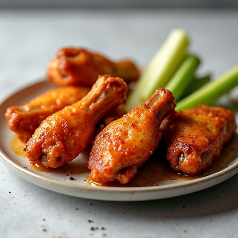 Crispy Honey Glazed Chicken Wings