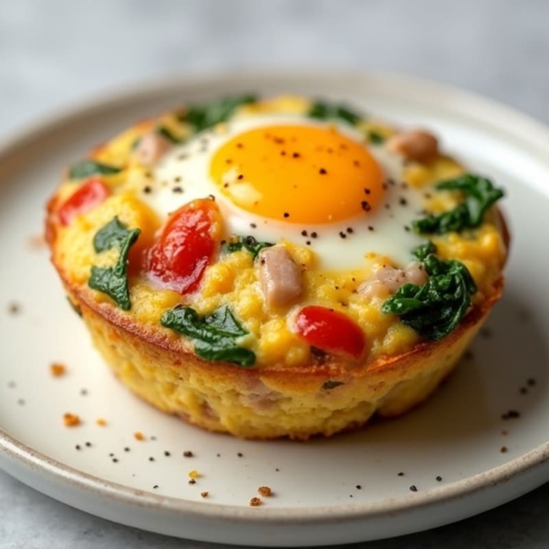 Protein-Packed Savory Egg and Veggie Muffins