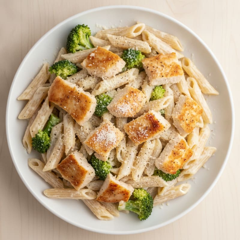 Creamy Chicken Alfredo Pasta