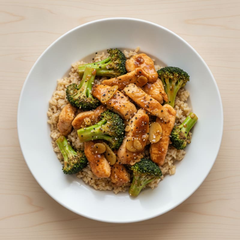 Teriyaki Chicken and Broccoli Stir-Fry