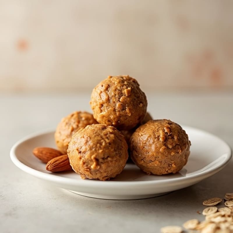 No-Bake Almond Butter Protein Bites