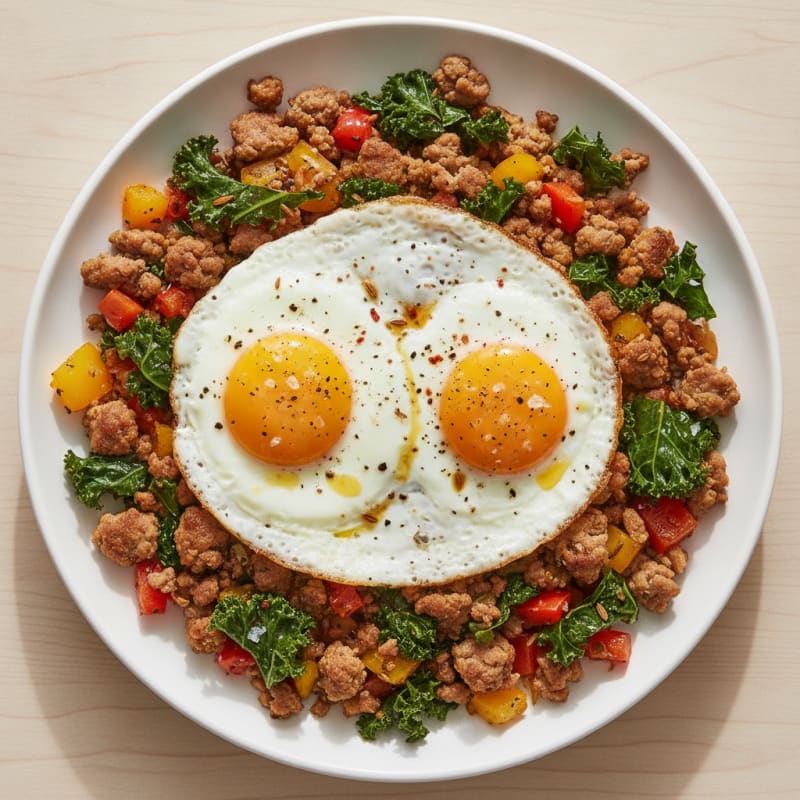 Savory Sausage and Egg Hash