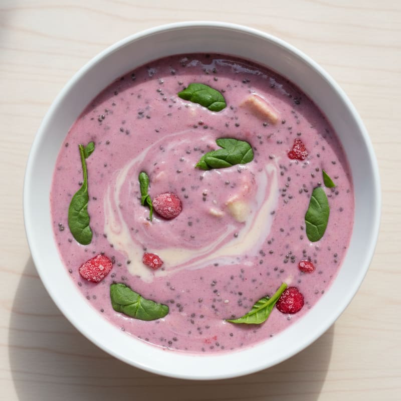 Berry Banana Protein Smoothie