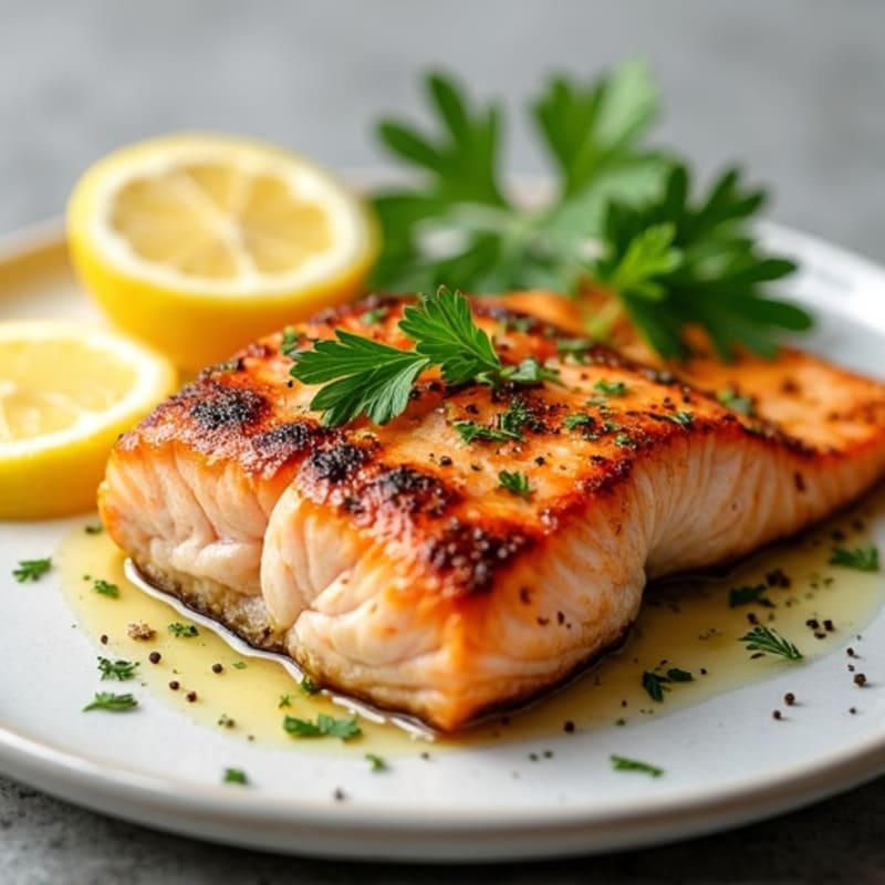 Lemon Herb Grilled Salmon