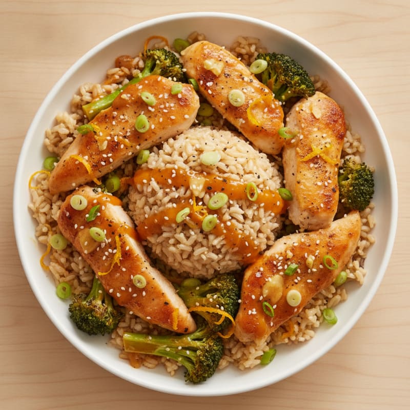 Baked Orange Glazed Chicken