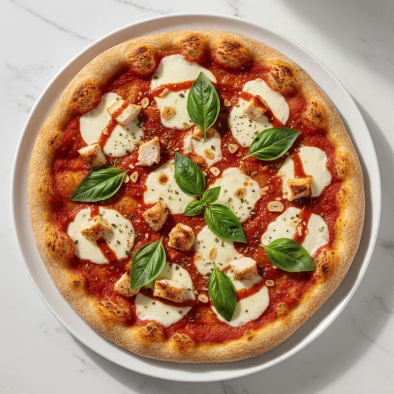 Classic Margherita Pizza with Fresh Basil