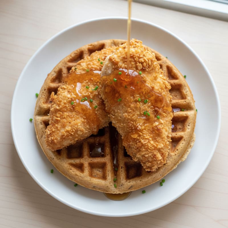 Golden Chicken & Waffles