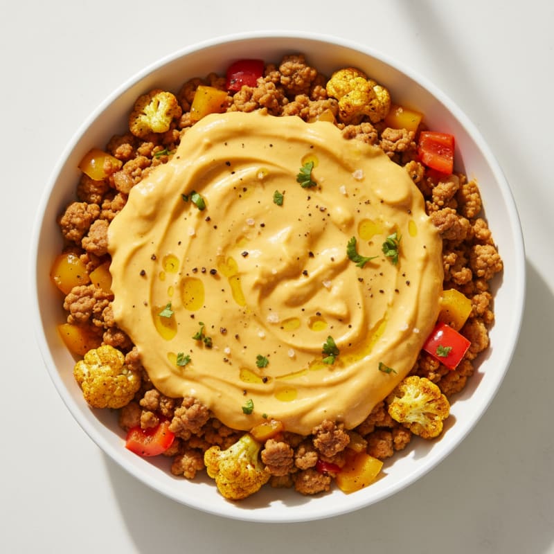 Creamy Golden Nacho Cheese Dip