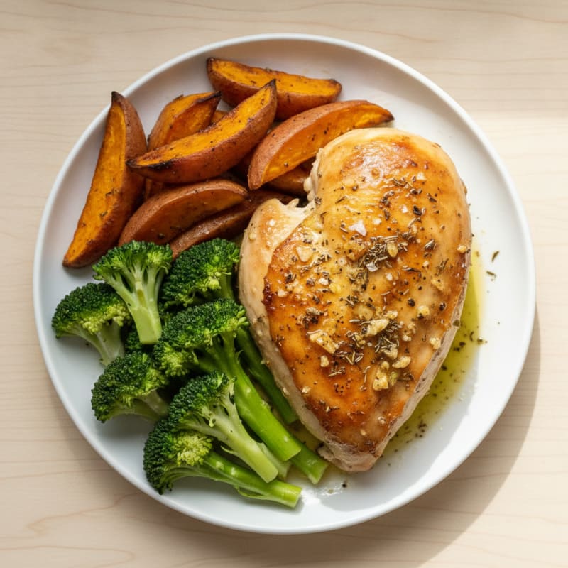 Garlic Herb Roasted Chicken