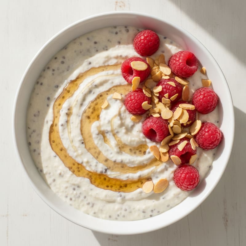 Vanilla Bean Protein Chia Pudding