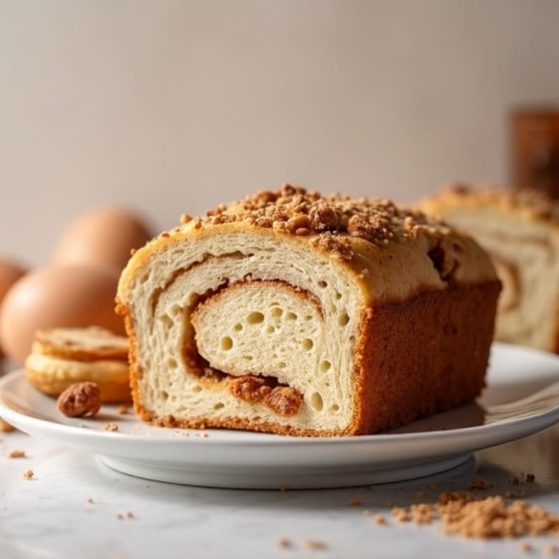 Protein-Packed Almond Flour Cinnamon Swirl Bread