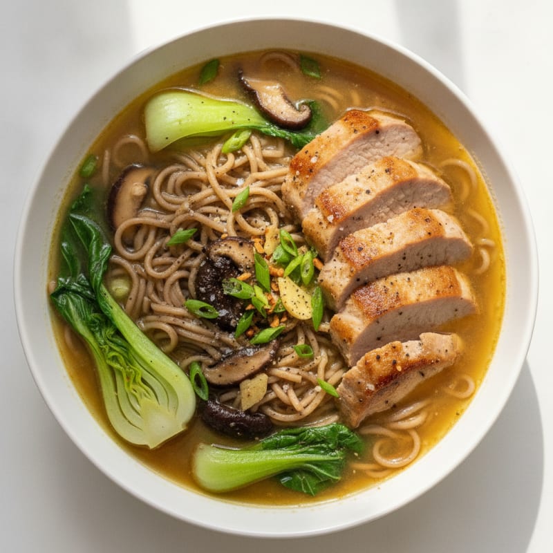 Savory Pork Ramen Bowl