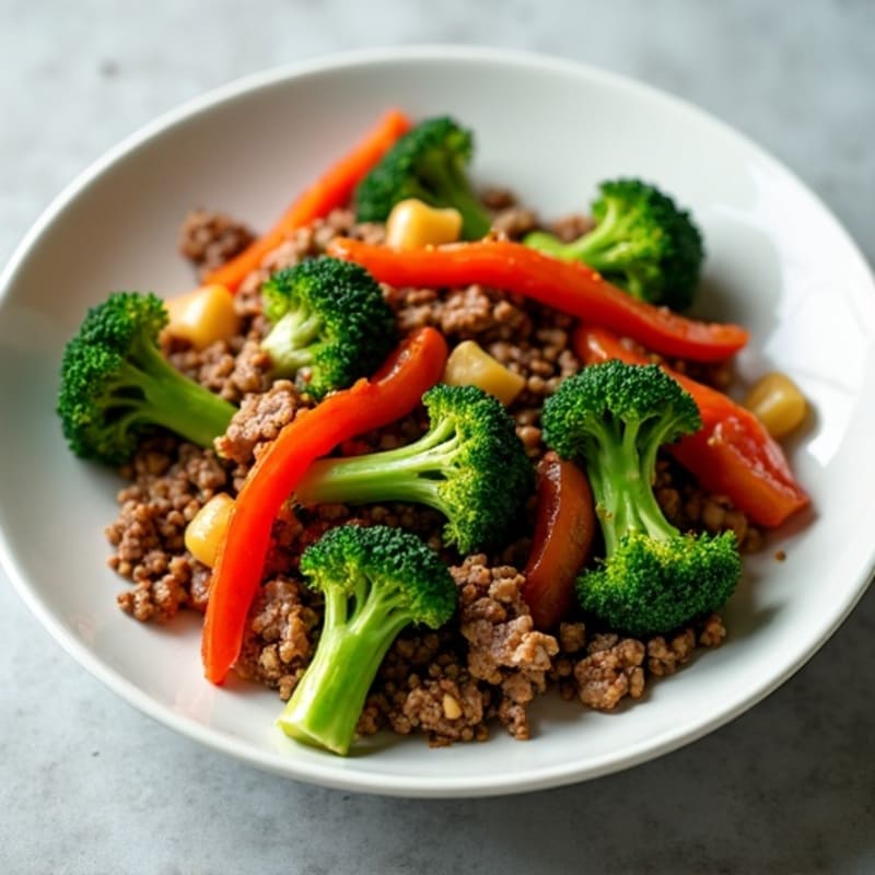 Lean Beef and Crispy Broccoli Stir-Fry