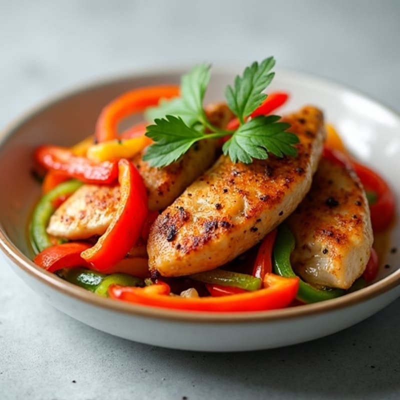 Slow Cooker Chicken Fajitas