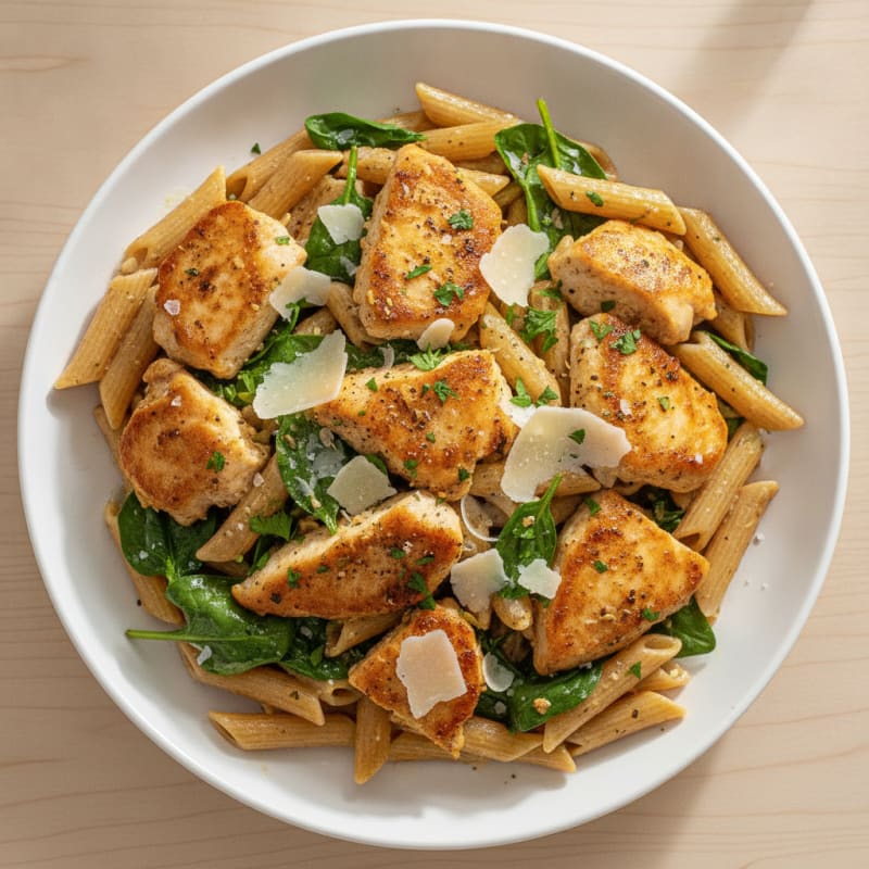 Garlic Herb Butter Chicken Pasta
