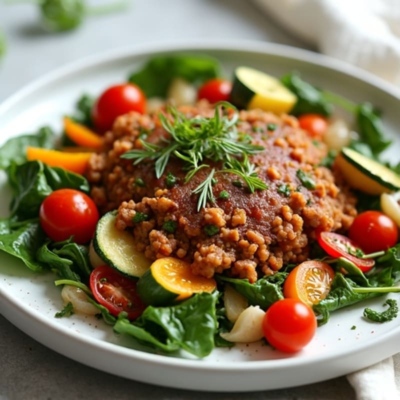 Healthy Ground Turkey Skillet with Veggies