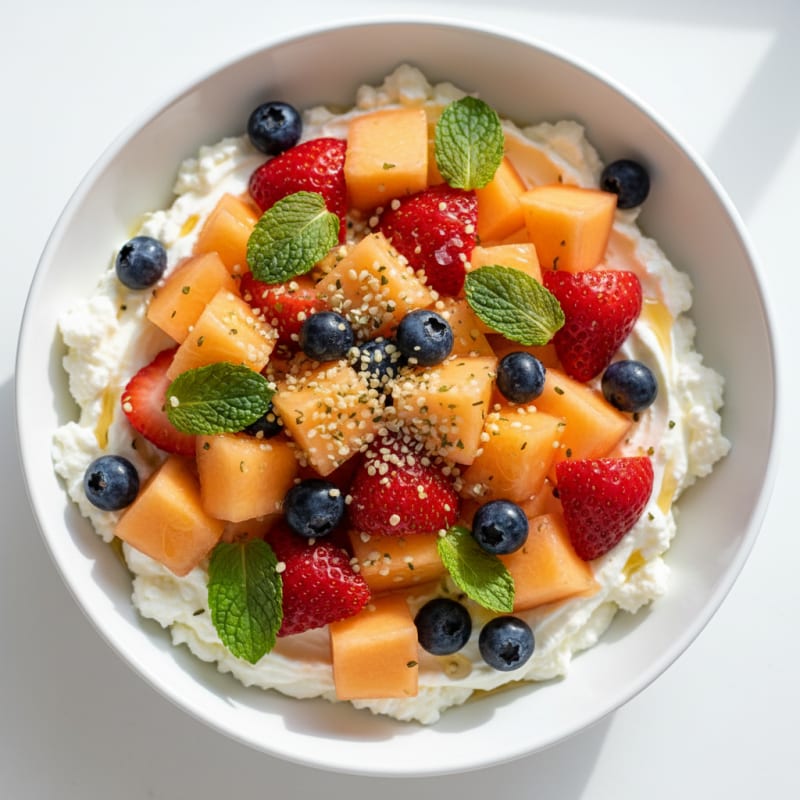 Berry Melon Mint Salad