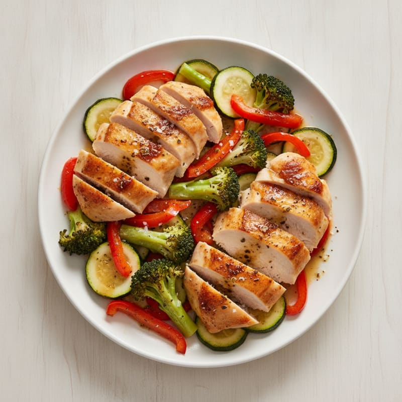 Sheet Pan Lemon Herb Chicken and Veggies