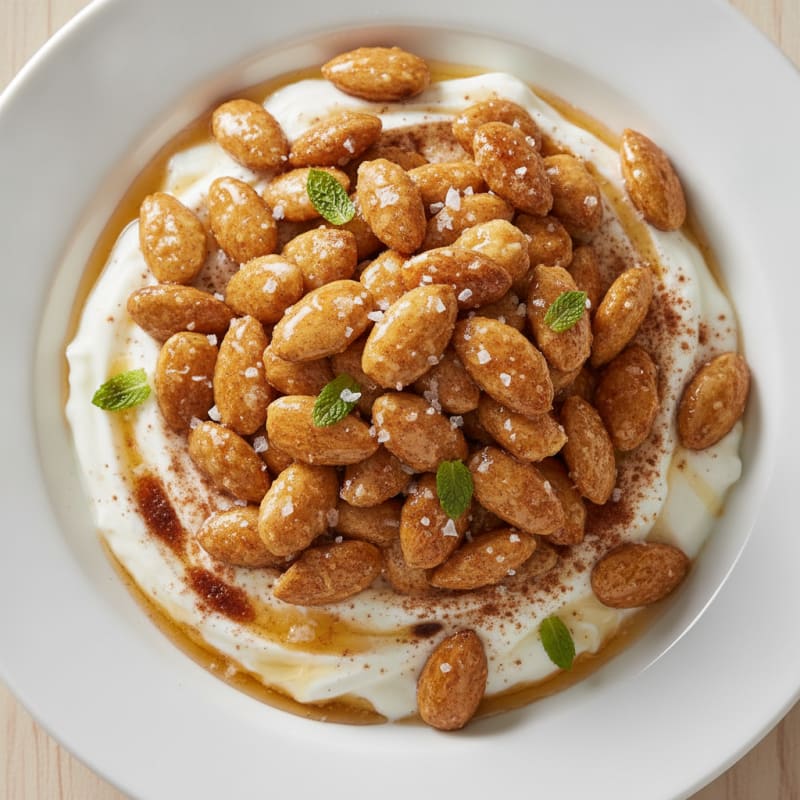 Honey-Roasted Almonds with Sea Salt