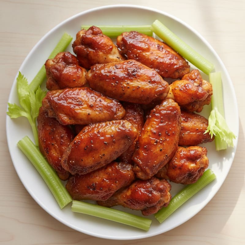 Spicy BBQ Chicken Wings