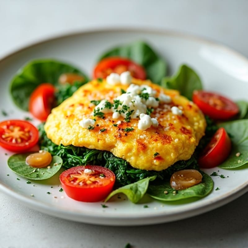 Protein-Packed Spinach and Egg White Scramble