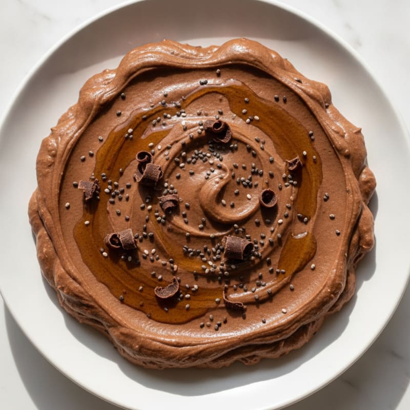 Silky Greek Yogurt Chocolate Protein Pudding