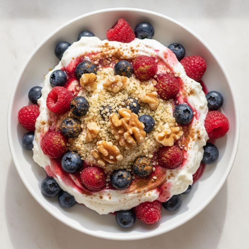 Hearty Berry Yogurt Parfait