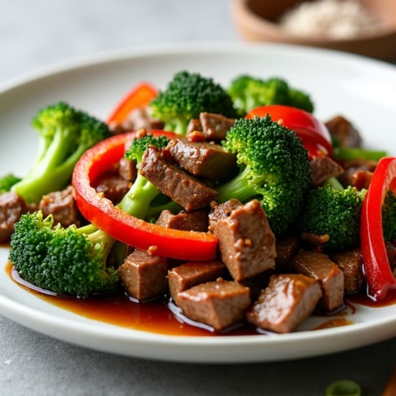 Tender Beef and Crispy Broccoli Stir-Fry