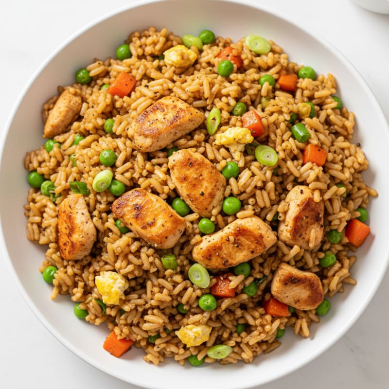 Savory Chicken and Vegetable Fried Rice
