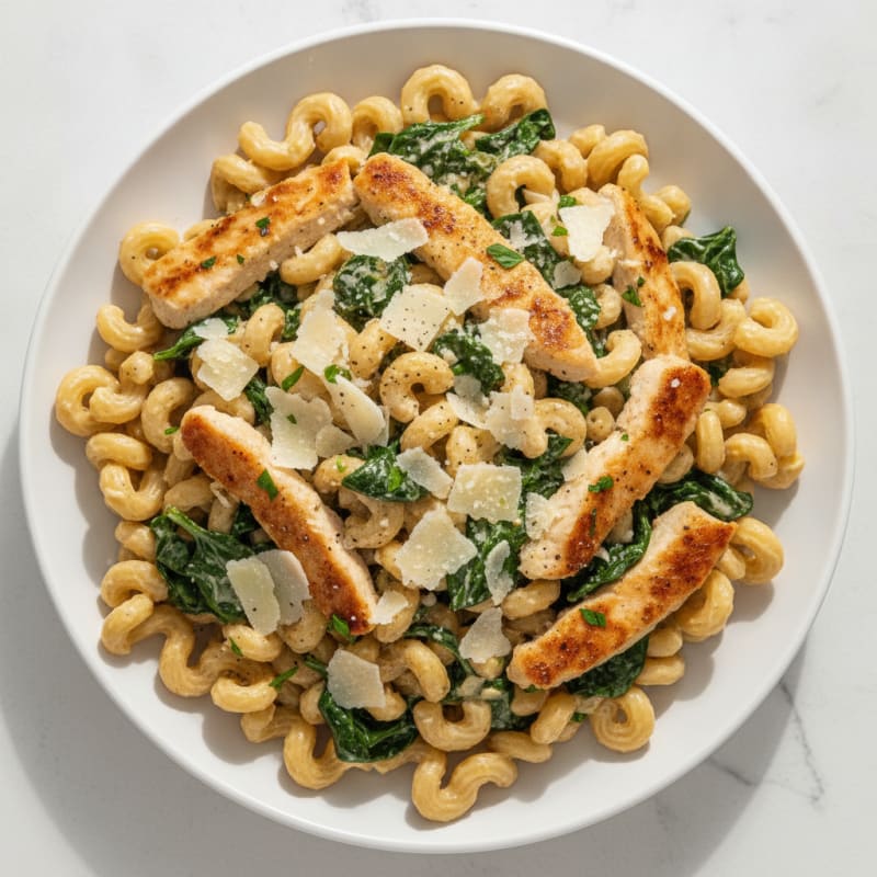 Creamy Garlic Parmesan Pasta
