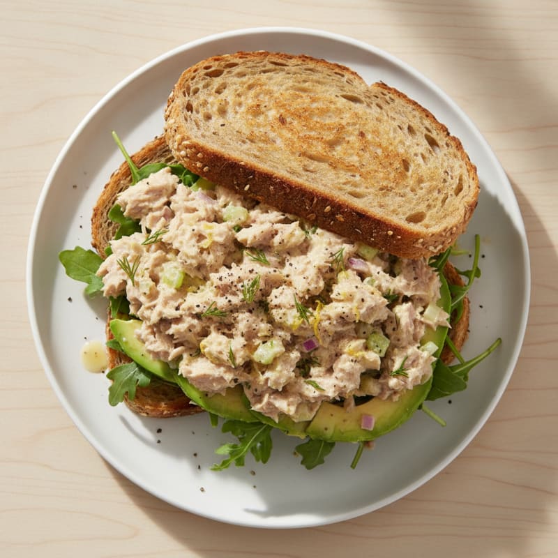 Lemon-Herb Tuna Salad Sandwich