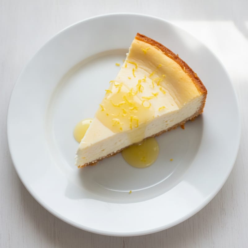 Creamy Greek Yogurt Protein Cheesecake