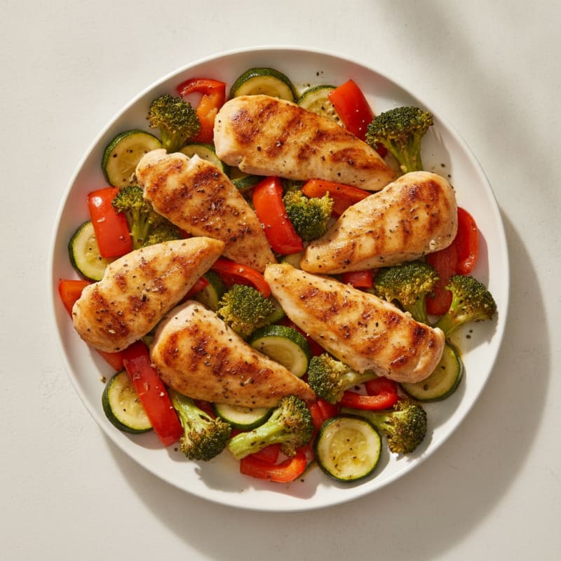 Sheet Pan Lemon Herb Chicken and Veggies