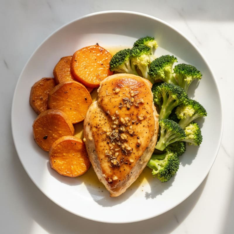 Garlic Herb Roasted Chicken Breast